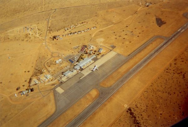 Hosea Kutako International Airport (Airport Code WDH), located 28 miles (45 kilometers) east of the city of Windhoek, capital of Namibia.